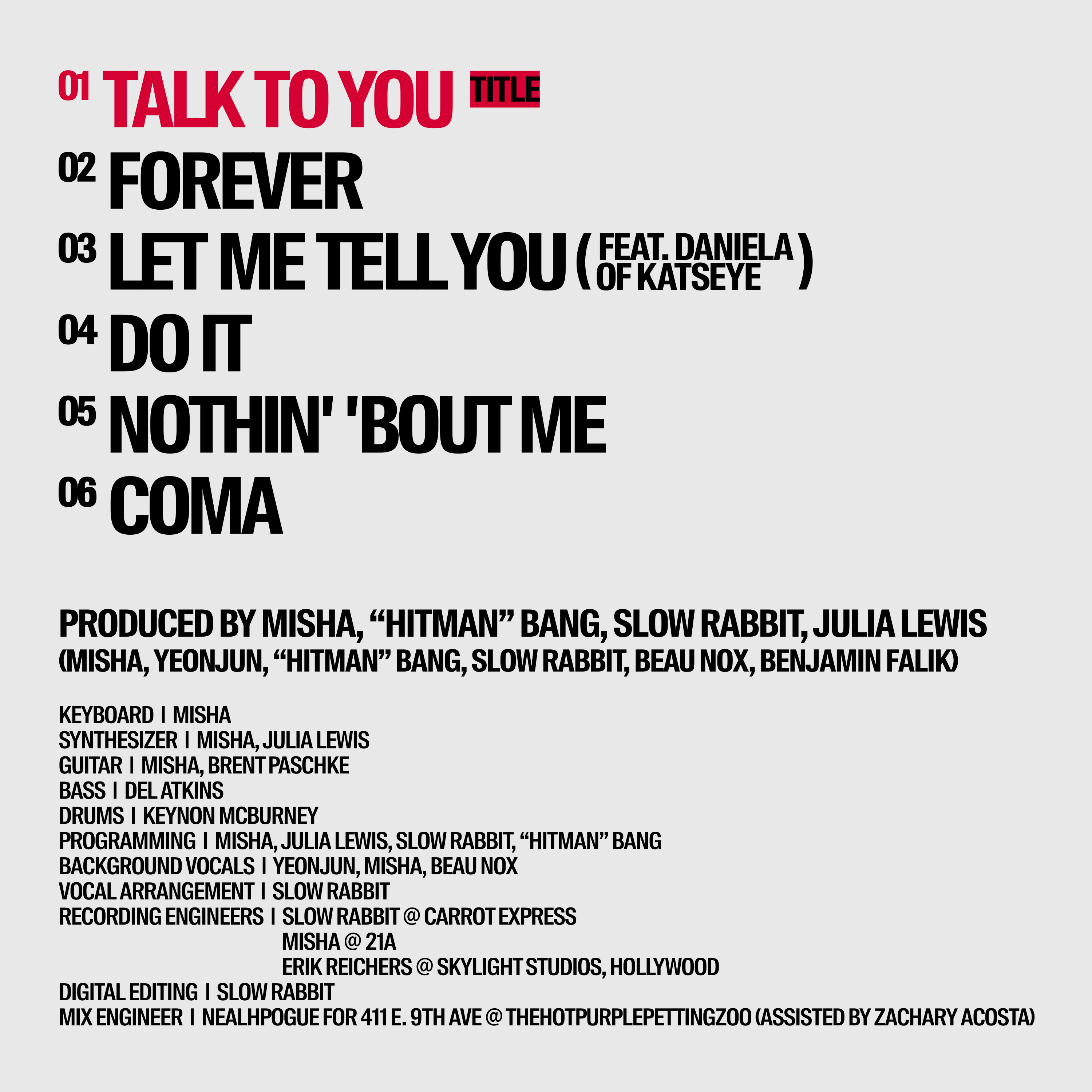 TALK TO YOU
